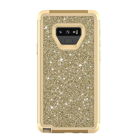 Coque Silicone et Plastique Housse Etui Protection Integrale 360 Degres Bling-Bling pour Samsung Galaxy Note 9 Mixte