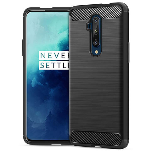 Coque Silicone Gel Serge B02 pour OnePlus 7T Pro Noir