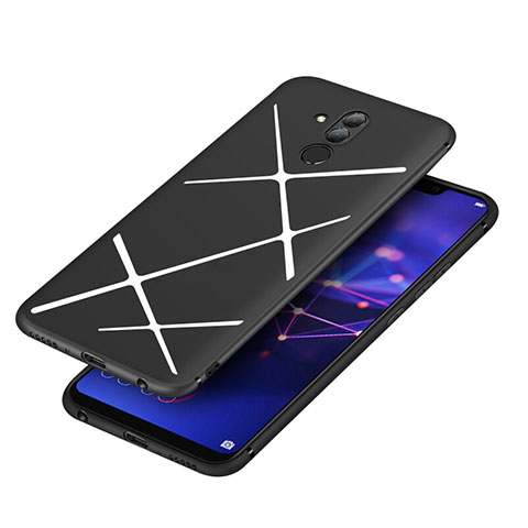 Coque Silicone Gel Serge pour Huawei Mate 20 Lite Blanc