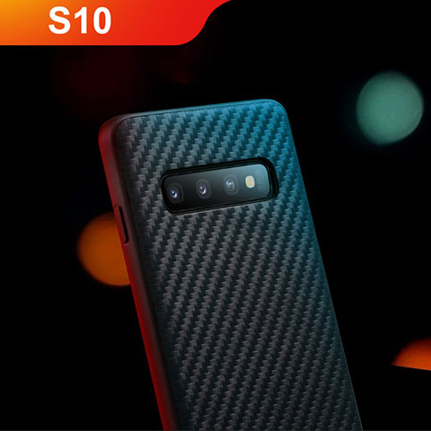 Coque Silicone Gel Serge pour Samsung Galaxy S10 5G Noir