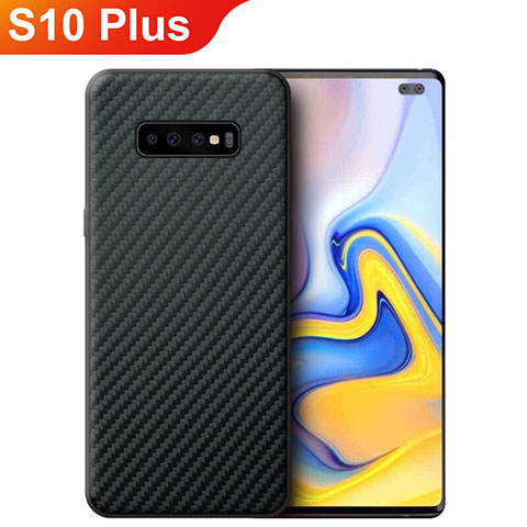 Coque Silicone Gel Serge pour Samsung Galaxy S10 Plus Noir