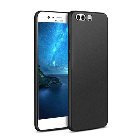 Coque Silicone Gel Souple Couleur Unie pour Huawei P10 Noir