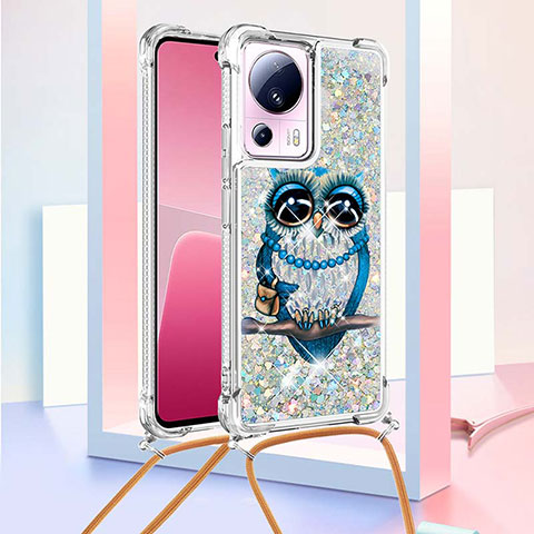 Coque Silicone Housse Etui Gel Bling-Bling avec Laniere Strap S02 pour Xiaomi Civi 2 5G Mixte