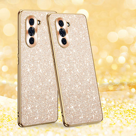 Coque Silicone Housse Etui Gel Bling-Bling GS1 pour Huawei Nova 10 Or