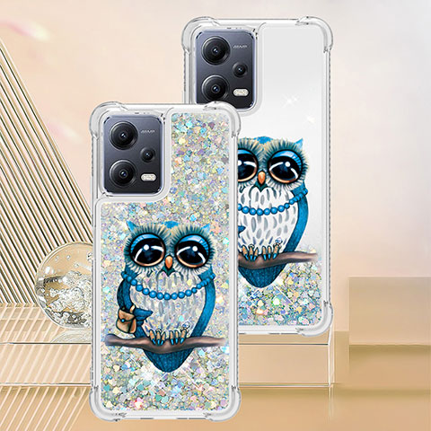 Coque Silicone Housse Etui Gel Bling-Bling S01 pour Xiaomi Redmi Note 12 5G Mixte