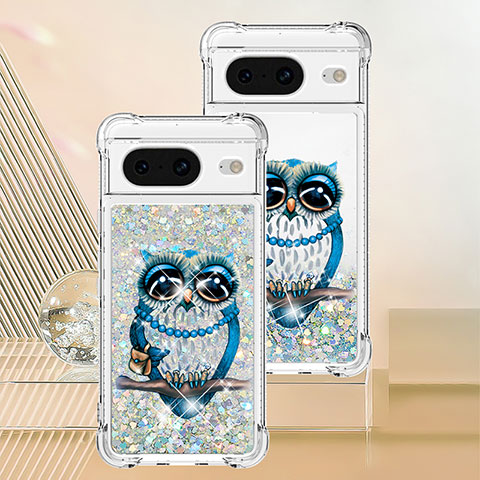 Coque Silicone Housse Etui Gel Bling-Bling S03 pour Google Pixel 8 5G Mixte