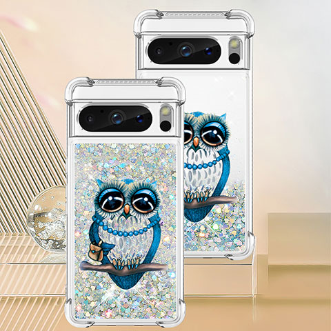 Coque Silicone Housse Etui Gel Bling-Bling S03 pour Google Pixel 8 Pro 5G Mixte