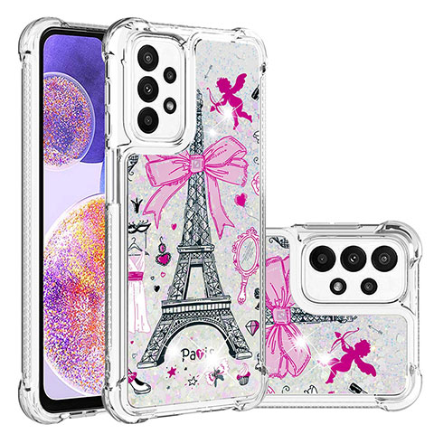 Coque Silicone Housse Etui Gel Bling-Bling S04 pour Samsung Galaxy A23 5G Mixte