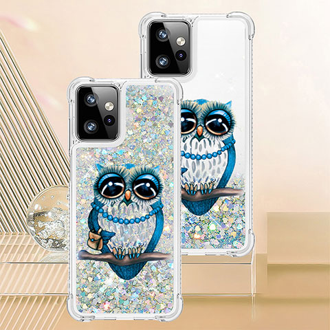 Coque Silicone Housse Etui Gel Bling-Bling YB1 pour Motorola Moto G Power 5G (2023) Mixte