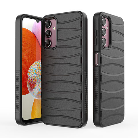 Coque Silicone Housse Etui Gel Line KC1 pour Samsung Galaxy M44 5G Noir