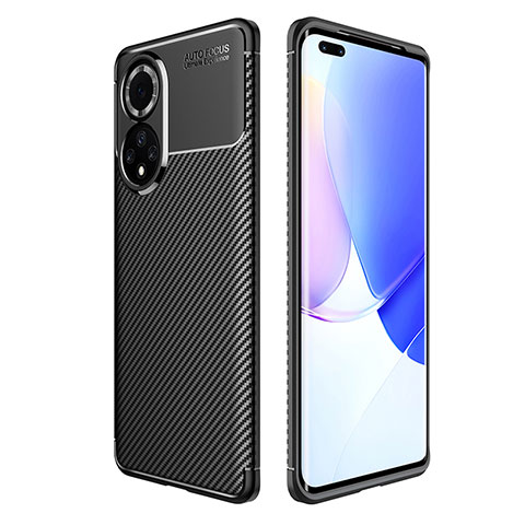 Coque Silicone Housse Etui Gel Serge pour Huawei Nova 9 Pro Noir