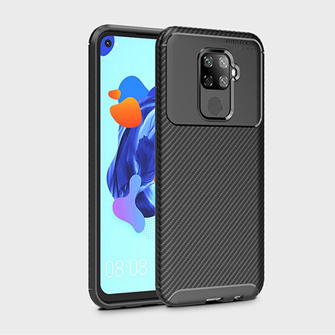 Coque Silicone Housse Etui Gel Serge S01 pour Huawei Nova 5z Noir