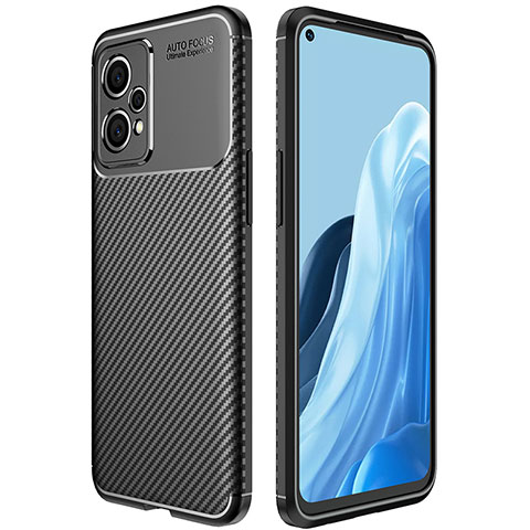 Coque Silicone Housse Etui Gel Serge S01 pour Realme 9 Pro 5G Noir