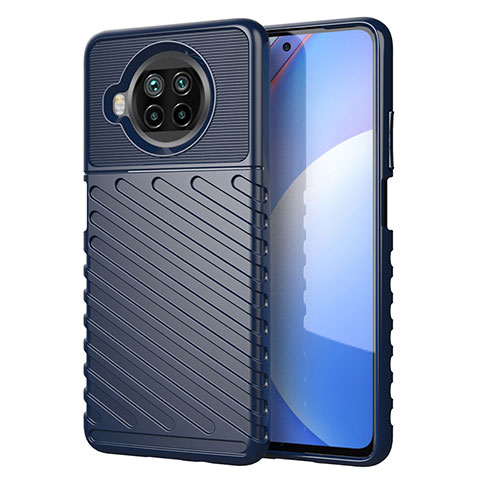 Coque Silicone Housse Etui Gel Serge S01 pour Xiaomi Mi 10T Lite 5G Bleu