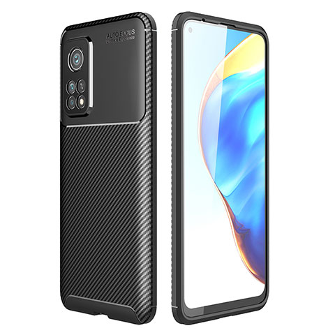 Coque Silicone Housse Etui Gel Serge S01 pour Xiaomi Mi 10T Pro 5G Noir