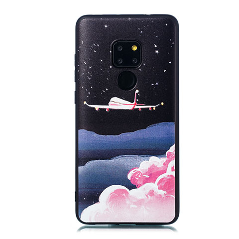 Coque Silicone Motif Fantaisie Souple Couleur Unie Etui Housse S01 pour Huawei Mate 20 Mixte