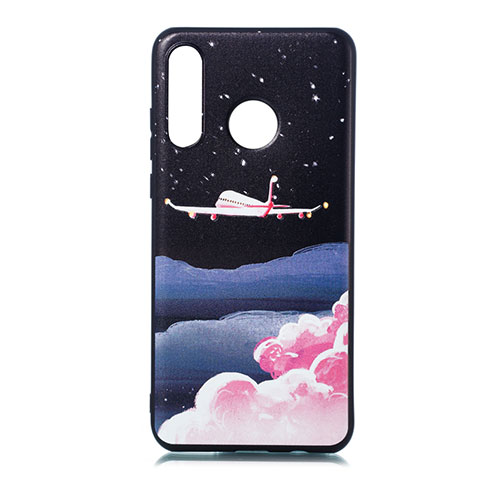 Coque Silicone Motif Fantaisie Souple Couleur Unie Etui Housse S01 pour Huawei Nova 4e Mixte