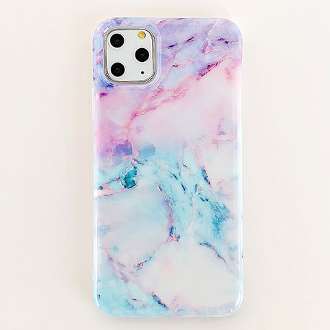 Coque Silicone Motif Fantaisie Souple Couleur Unie Etui Housse S04 pour Apple iPhone 11 Pro Mixte