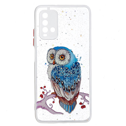 Coque Silicone Motif Fantaisie Souple Couleur Unie Etui Housse Y01X pour Xiaomi Redmi 9 Power Mixte