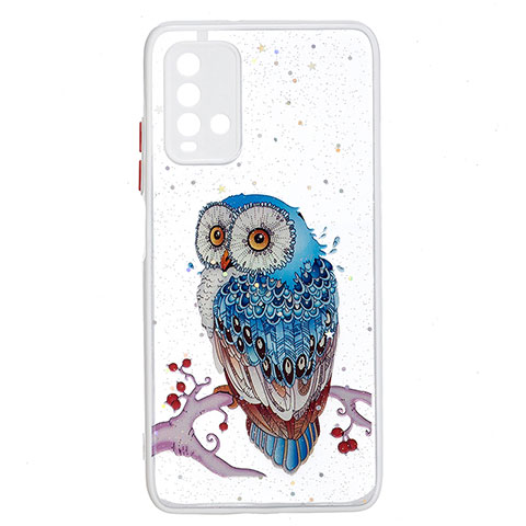 Coque Silicone Motif Fantaisie Souple Couleur Unie Etui Housse Y01X pour Xiaomi Redmi 9T 4G Mixte