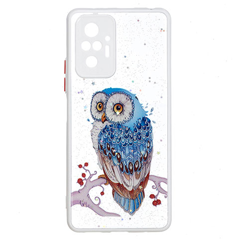 Coque Silicone Motif Fantaisie Souple Couleur Unie Etui Housse Y01X pour Xiaomi Redmi Note 10 Pro Max Mixte