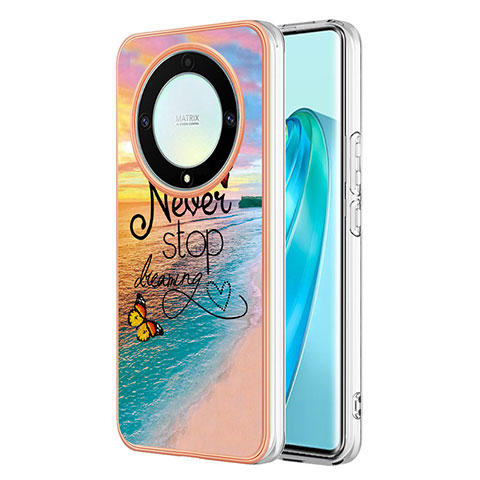 Coque Silicone Motif Fantaisie Souple Couleur Unie Etui Housse Y03B pour Huawei Honor X9a 5G Mixte