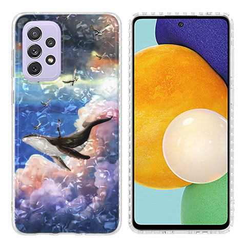 Coque Silicone Motif Fantaisie Souple Couleur Unie Etui Housse Y04B pour Samsung Galaxy A13 4G Mixte