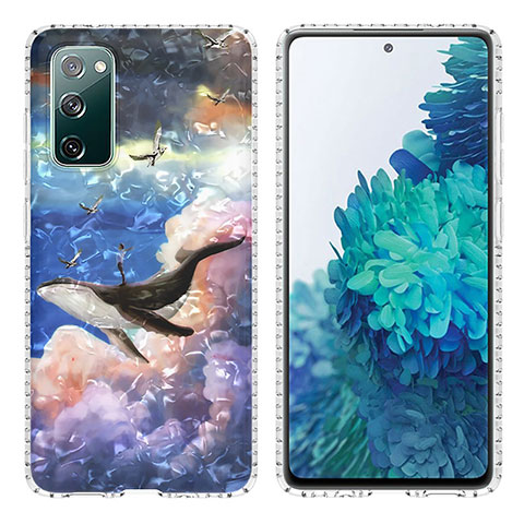 Coque Silicone Motif Fantaisie Souple Couleur Unie Etui Housse Y04B pour Samsung Galaxy S20 FE 5G Mixte