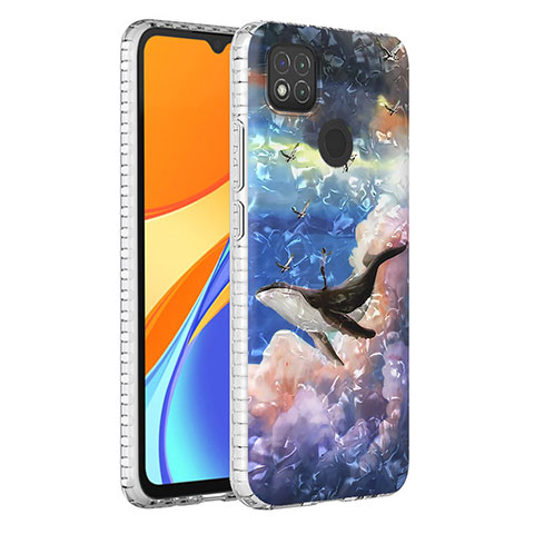 Coque Silicone Motif Fantaisie Souple Couleur Unie Etui Housse Y04B pour Xiaomi Redmi 9 Activ Mixte