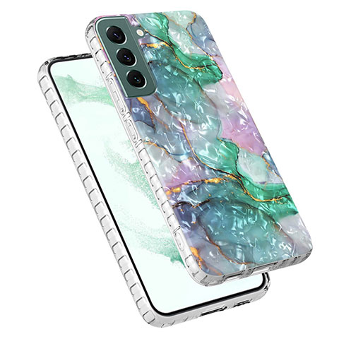 Coque Silicone Motif Fantaisie Souple Couleur Unie Etui Housse Y07B pour Samsung Galaxy S22 Plus 5G Mixte