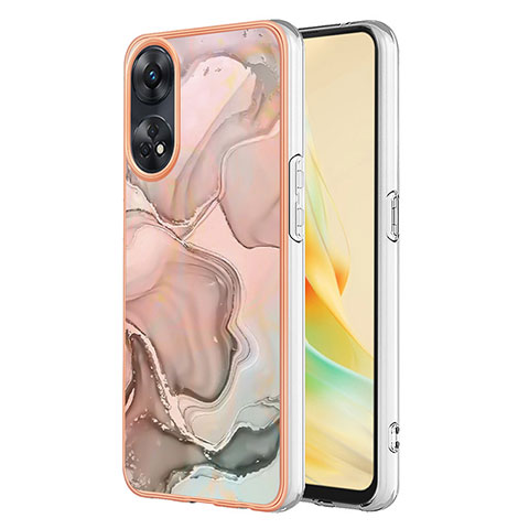 Coque Silicone Motif Fantaisie Souple Couleur Unie Etui Housse YB1 pour Oppo Reno8 T 4G Mixte