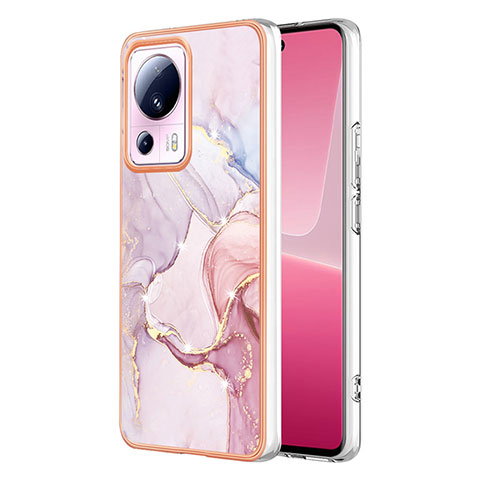 Coque Silicone Motif Fantaisie Souple Couleur Unie Etui Housse YB1 pour Xiaomi Civi 2 5G Rose