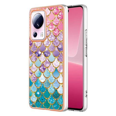 Coque Silicone Motif Fantaisie Souple Couleur Unie Etui Housse YB3 pour Xiaomi Mi 12 Lite NE 5G Colorful