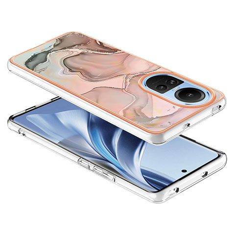 Coque Silicone Motif Fantaisie Souple Couleur Unie Etui Housse YB7 pour Oppo Reno10 5G Mixte