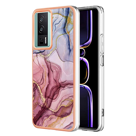 Coque Silicone Motif Fantaisie Souple Couleur Unie Etui Housse YB7 pour Xiaomi Redmi K60 5G Mixte