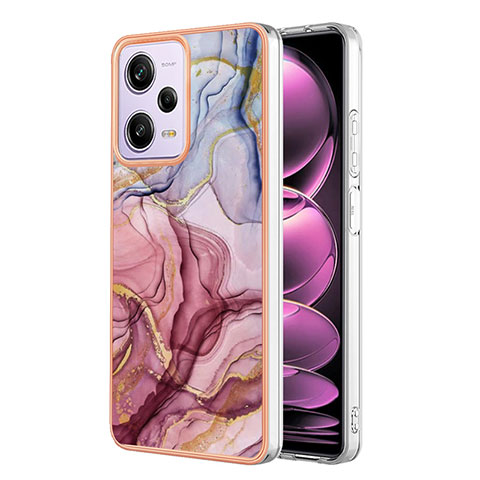 Coque Silicone Motif Fantaisie Souple Couleur Unie Etui Housse YB7 pour Xiaomi Redmi Note 12 Pro 5G Mixte