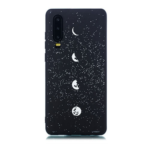 Coque Silicone Paillette Etoile Souple Couleur Unie Etui Housse pour Huawei P30 Mixte