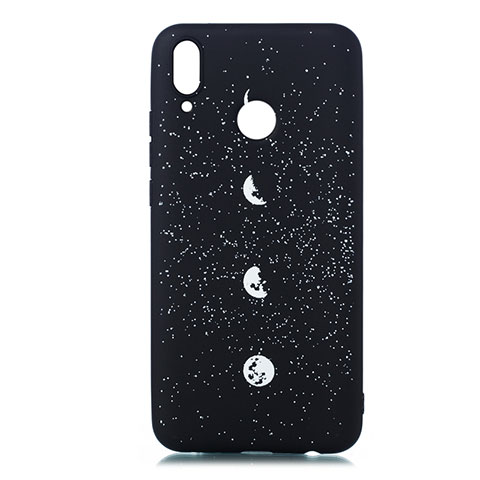 Coque Silicone Paillette Etoile Souple Couleur Unie Etui Housse pour Huawei Y9 (2019) Mixte