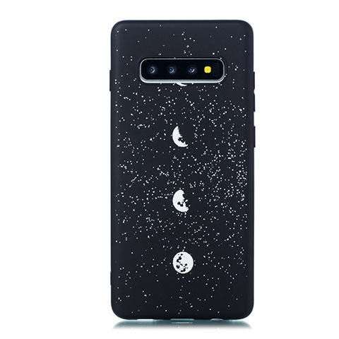 Coque Silicone Paillette Etoile Souple Couleur Unie Etui Housse pour Samsung Galaxy S10 Mixte