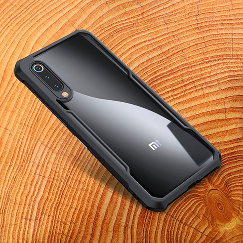 Coque Silicone Souple Miroir M01 pour Xiaomi Mi 9 Noir