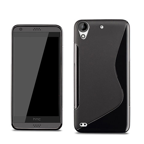 Coque Silicone Souple Vague S-Line pour HTC Desire 530 Noir