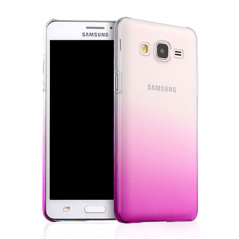 Coque Transparente Rigide Degrade pour Samsung Galaxy On5 Pro Rose