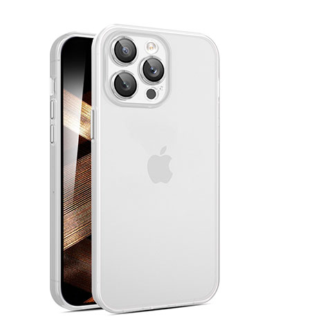 Coque Ultra Fine Plastique Rigide Etui Housse Transparente QC pour Apple iPhone 15 Pro Clair