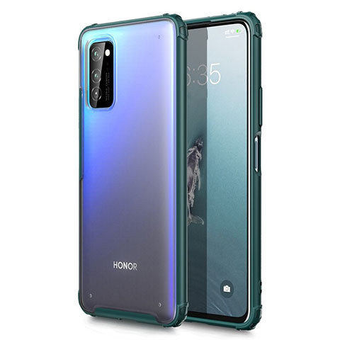 Coque Ultra Fine Plastique Rigide Etui Housse Transparente U01 pour Huawei Honor V30 5G Vert