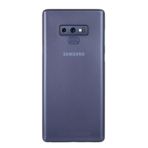 Coque Ultra Fine Plastique Rigide Etui Housse Transparente U01 pour Samsung Galaxy Note 9 Bleu