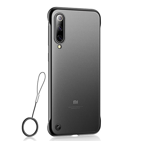 Coque Ultra Fine Plastique Rigide Etui Housse Transparente U01 pour Xiaomi Mi A3 Lite Noir