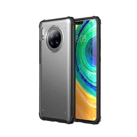 Coque Ultra Fine Plastique Rigide Etui Housse Transparente U02 pour Huawei Mate 30E Pro 5G Noir