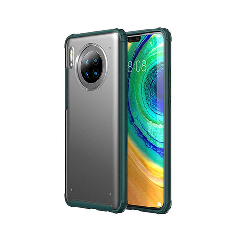 Coque Ultra Fine Plastique Rigide Etui Housse Transparente U02 pour Huawei Mate 30E Pro 5G Vert