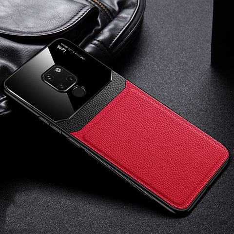 Coque Ultra Fine Silicone Souple 360 Degres Housse Etui C01 pour Huawei Mate 20 X 5G Rouge