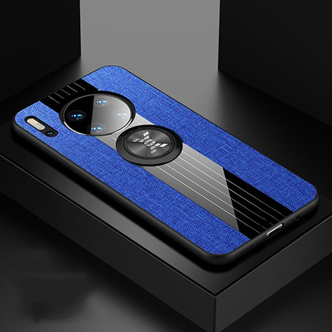 Coque Ultra Fine Silicone Souple 360 Degres Housse Etui C01 pour Huawei Mate 30 Bleu